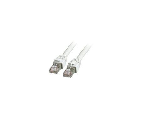 Patchcord SFTP Cat8.1, LSZH, 3m, szary