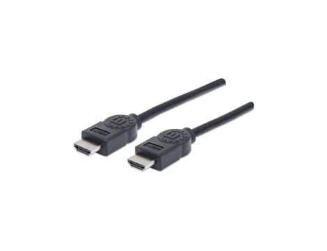 Kabel HDMI-HDMI M/M 4K*30Hz 1.8m Czarny Manhattan