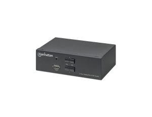 Przełącznik KVM DisplayPort/USB 2x1 4K*60Hz Manhattan