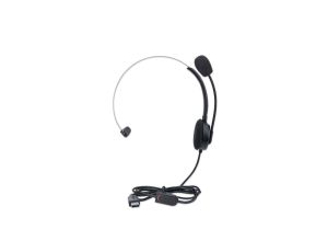 Słuchawka Mono USB z Mikrofonem Manhattan