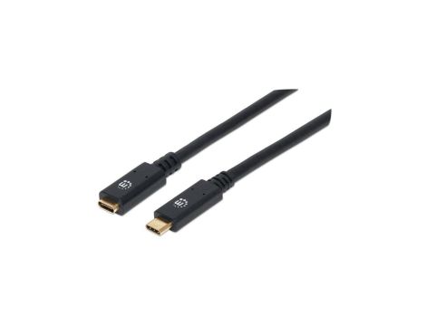 Kabel Przedłużacz USB-C 3.2 Gen1 M/F 1m 60W 3A