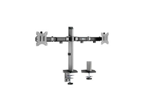 Uchwyt przegubowy na dwa monitory Deluxe Ergo Office, 17-32, max. 9kg, ER-449