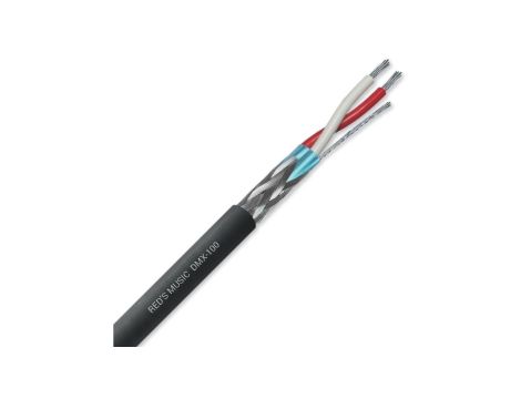 Kabel symetryczny DMX 2x0,25mm 110 Ohm DMX-100 /100m/
