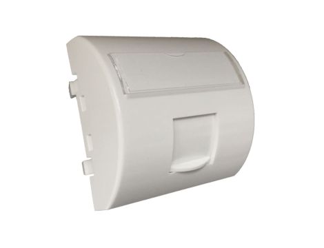 Adapter keystone 2M 45x45 pojedyń. kątowy Alantec