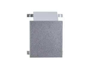 Simon Classic Zaślepka gniazda teleinformatycznego pojedynczego RJ srebrny mat BWB/43