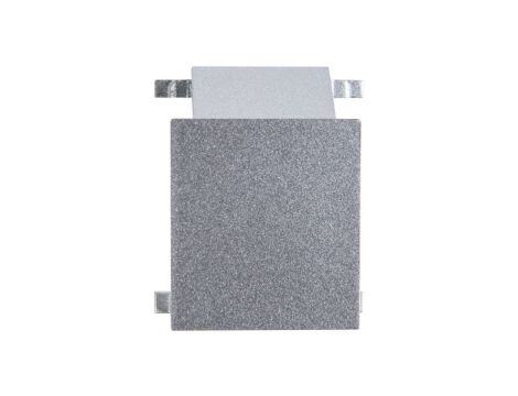 Simon Classic Zaślepka gniazda teleinformatycznego pojedynczego RJ srebrny mat BWB/43