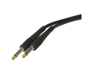 KLOTZ KIK Kabel instrumentalny złocony Audio Jack 6,3mm Mono (wtyk / wtyk) 3m