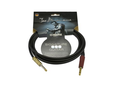 KLOTZ Joe Bonamassa Kabel instrumentalny Audio Jack 6,3mm Mono (wtyk Silent Plug / wtyk) 3m