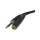 KLOTZ Kabel instrumentalny przedłużacz Audio Jack 6,3mm Stereo (wtyk / gniazdo) 3m