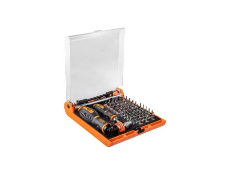 Końcówki wkrętakowe z uchwytem 73 szt. 06-115