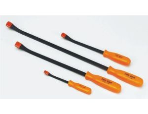 Zestaw łomów, dł.: 200 mm, 300 mm, 450 mm, 600 mm, Stal