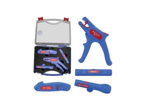 WEICON Profi-Starter Zestaw Ściągacz izolacji 0.2-6mm2 , automatyczny ściągacz izolacji GERMANY 52880001, NÓŻ do kabli