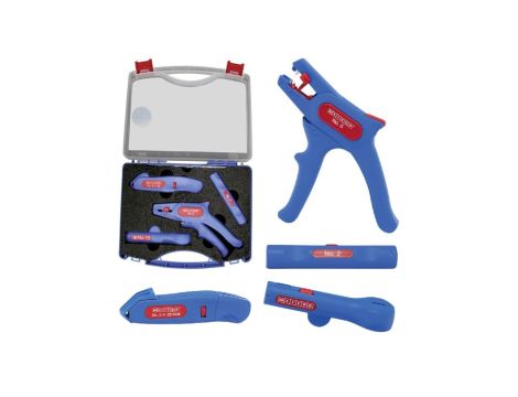 WEICON Profi-Starter Zestaw Ściągacz izolacji 0.2-6mm2 , automatyczny ściągacz izolacji GERMANY 52880001, NÓŻ do kabli