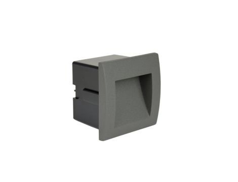 Oprawa do zabudowy w elewacji Mur-Led M2029 LED 1,5W, 3000K, kolor antracyt 0438621