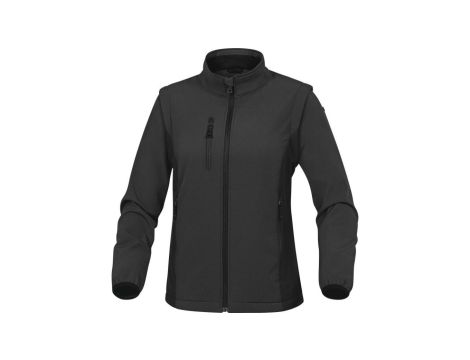 BLUZA SOFTSHELL 96 POLIESTER 4 ELASTAN - ODPINANE RĘKAWY