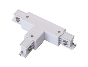 Łącznik szynoprzewodu IP20 3-fazowy biały TRACK T CONNECTOR T-L1 4W WHITE GXTR032