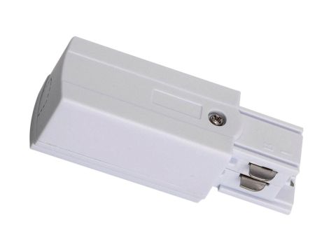 Złącze zasilające szynoprzewodu IP20 3-fazowe białe TRACK POWER CONNECTOR P-R 4W WHITE GXTR014