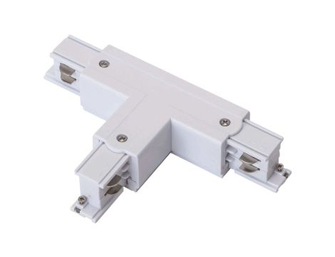Łącznik szynoprzewodu IP20 3-fazowy biały TRACK T CONNECTOR T-R1 4W WHITE GXTR038