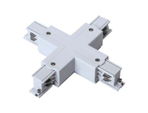 Łącznik szynoprzewodu IP20 3-fazowy biały TRACK X CONNECTOR 4W WHITE GXTR044