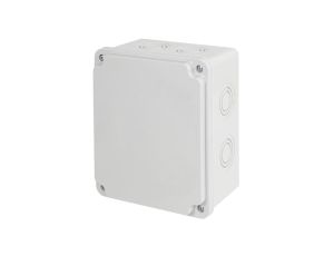 Puszka instalacyjna n/t ABS 150x120x80 biała IP65 PI.150X120X80