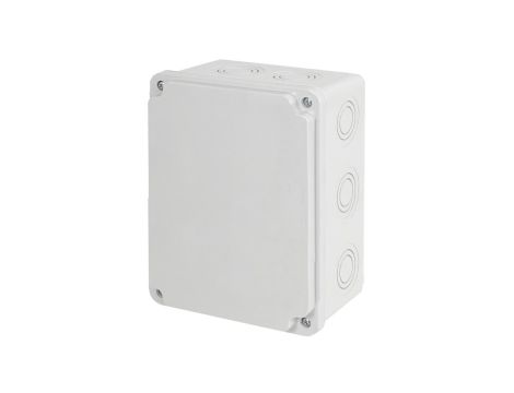 Puszka instalacyjna n/t ABS 190x150x80 biała IP65 PI.190X150X80
