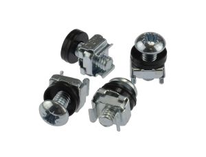 Śruby montażowe M6 do szafy RACK 19 (zestaw) 4szt.