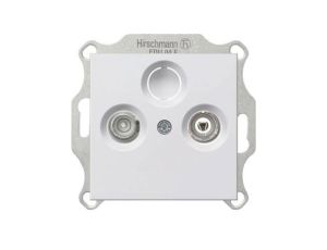 Gniazdo RTV końcowe Gira System 55 biały mat