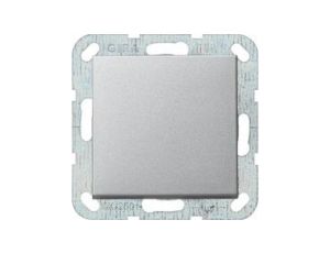 Gira Wyłącznik uniwersalny Gira System 55 aluminium