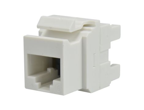 Moduł keystone RJ45 UTP kat.6 nieekranowany biały Molex