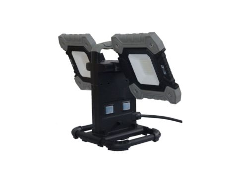 Lampa przenośna 60W (2x30W) LED SMD LS2x30AW 6500K 6300lm IP54 16103