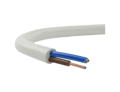 Przewód prądowy YDY 450/750V 2x1,5 okrągły drut Elektrokabel /100m/