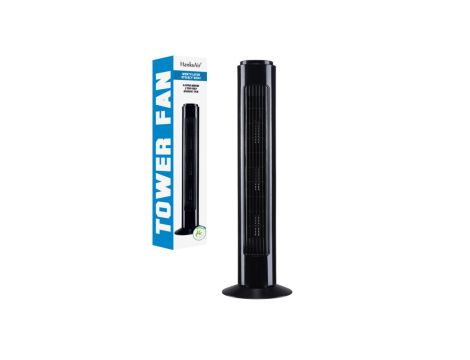 WENTYLATOR KOLUMNOWY W041 29/75cm/50W/czarny