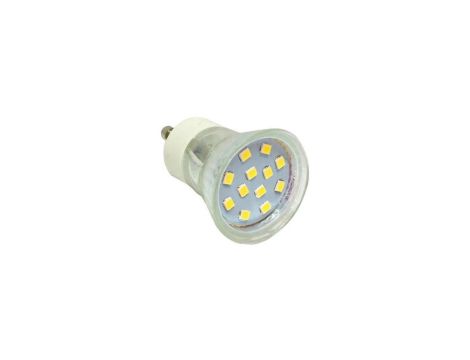 Żarówka GU11 12 led 3W 230V 270 lm zimna biała 6500K