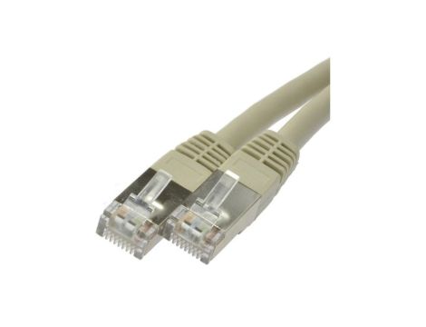 Patchcord S/FTP kat.6 PiMF kabel sieciowy LAN 2x RJ45 linka szary 2m
