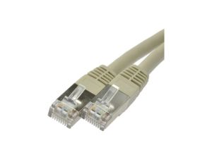 Patchcord S/FTP kat.6 PiMF kabel sieciowy LAN 2x RJ45 linka szary 5m