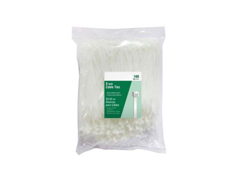 Opaska kablowa UV biała 4,8X200 100SZT STO SZTUK