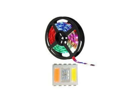 Taśma 12VDC 60 led 5050 5-chip RGBW 1m ip20 rgb + 6500K + 2400K rgb+cct