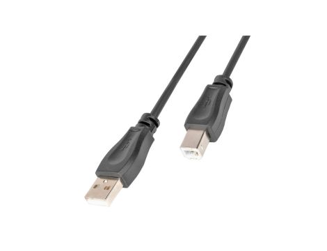DIGITUS Kabel drukarkowy USB 2.0 A / B (wtyk / wtyk) czarny 5m