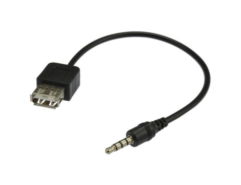 Przejściówka wtyk jack gniazdo USB OTG Maclean MCTV-693 MCTV-693