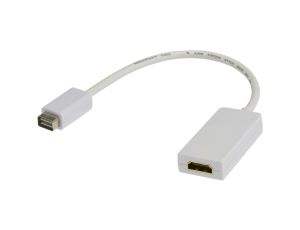 Adapter mini-DVI / HDMI FHD@60 (wtyk / gniazdo) 10cm