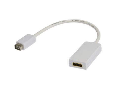 Adapter mini-DVI / HDMI FHD@60 (wtyk / gniazdo) 10cm