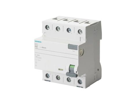Wyłącznik różnicowoprądowy 4P 25A 30mA 400V 10KA typ F 5SV3342-3