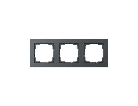 Gira Ramka potrójna Gira E2 antracytowy