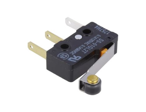 Mikroprzełącznik SNAP ACTION z dźwignią (z rolką) SPDT Poz 2 SS-01GL2T