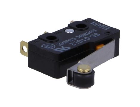 Mikroprzełącznik SNAP ACTION z dźwignią (z rolką) SPDT Poz 2 SS-01GL2