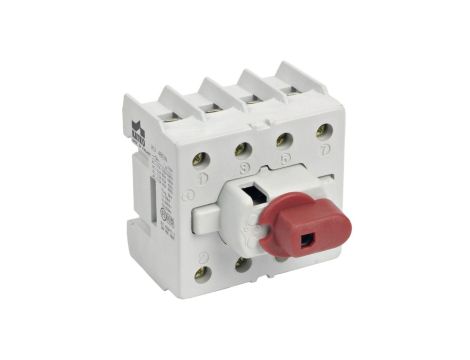 Rozłączniki 4-polowy z napędem obrotowym 80A KU 480N