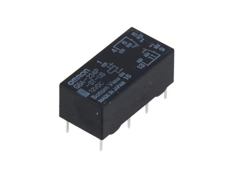 Przekaźnik elektromagnetyczny DPDT 0,3A/125VAC G6A-234P-ST-US 12VDC