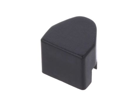Przycisk 5,5 mm -2570C zaokrąglony czarny B322110