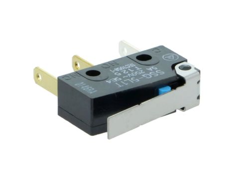 Mikroprzełącznik SNAP ACTION z dźwignią SPDT 3A/250VAC Poz 2 SSG-5L1T