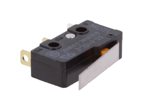 Mikroprzełącznik SNAP ACTION z dźwignią SPDT 0,1A/125VAC SS-01GL-E